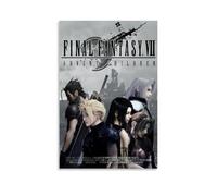 PANTTING Final Fantasy Posters Aesthetic Canvas Wall Art Print Home Decor for Bedroom Living Room12x18inch(30x45cm) Unframe-style