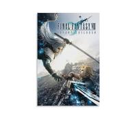 PANTTING Final Fantasy Vii Advent Children Posters Aesthetic Canvas Wall Art Print Home Decor for Bedroom Living Room12x18inch(30x45cm) Unframe-style