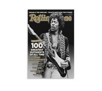 PANTTING Jimi Poster Hendrix Posters Aesthetic Canvas Wall Art Print Home Decor for Bedroom Living Room08x12inch(20x30cm) Unframe-style