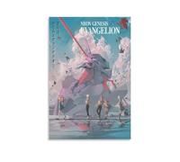 PANTTING Neon Genesis Evangeliom Anime Posters Aesthetic Canvas Wall Art Print Home Decor for Bedroom Living Room08x12inch(20x30cm) Unframe-style