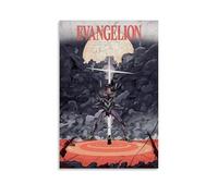 PANTTING Neon Genesis Evangeliom Anime Posters Aesthetic Canvas Wall Art Print Home Decor for Bedroom Living Room16x24inch(40x60cm) Unframe-style