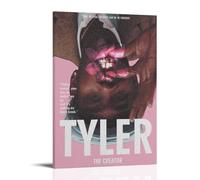 PANTTING Tyler Poster The Creator Poster Famous Rapper Posters Aesthetic Canvas Wall Art Print Home Decor for Bedroom Living Room12x18inch(30x45cm) Frame-style