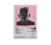 PANTTING Tyler Poster The Creator Poster Igor Album Posters Aesthetic Canvas Wall Art Print Home Decor for Bedroom Living Room16x24inch(40x60cm) Unframe-style