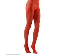 Pantyhose Glitter 40 Den Red Accessory for Lingerie Fancy Dress