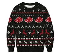 PANVER Men Sweatshirt Men 3D Digital Printing Long Sleeve Sweatshirt Men Personality Trend Pullover Men Christmas Fashion Casual Sweatshirt A-03 6XL