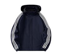 PANVER Men'S Hoodie Jacketst Regular Fit Sport Casual Transitional Jackets Youth Classic Personality Trend Outdoorjacket C-Dark Blue XL