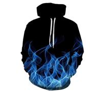 PANVER Men'S Long Sleeve Sweatshirt Youth Personality Trend Pullover 3D Digital Printing Casual Fashion Hoodie LL-04 5XL