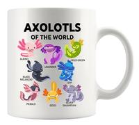 Panvola Axolotls Of The World Axolotl Mug 11oz White