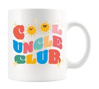 Panvola Cool Uncle Club Uncle Gifts Funny Tio Gifts From Niece Nephew Fathers Day From Sister Brother Funcle Birthdays Family Reunion Ceramic Mug 11 oz White