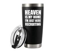 Panvola Heaven Is My Home I'm Just Here Recruiting Pastor Tumbler 20oz