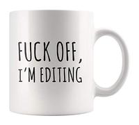 Panvola Off I'm Editing Photography Gift Appreciation For Wedding Photographer Photography Lover Gifts Editor Novelty Drinkware Coffee Mug 11 oz White