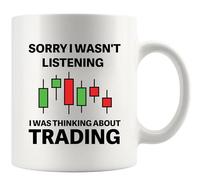 Panvola Sorry I Wasn't Listening I Was Thinking About Trading Mug 11oz