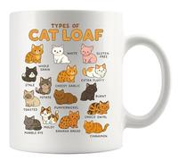 Panvola Types of Cat Loaf Cat Mug 11oz White