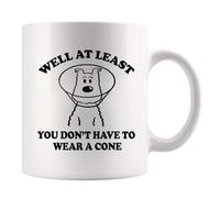 Panvola Well At Least You Don't Have to Wear A Cone Get Well Gifts Mug 11oz