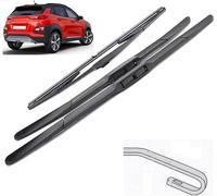 PANXUC Car Windscreen Wipers for Hyundai Kona 2017-2023, Wiper Blades Windshield Windscreen Window Brushes Wiper Arm