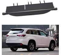 PANXUC Rear Boot Cargo Cover Curtain For Toyota Highlander 2015-2020, Trunk Retractable Cargo Cover Shield Shade Curtain Partition Board Privacy Blinds