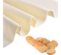 Professional Bakers Couche Extra Large 35 x 26 Inch,Heavy Duty Linen Pastry Proofing Cloth for Bread Dough Baking,Thick Baking Bread Cloth for Baguettes,Loaves,Ciabatta