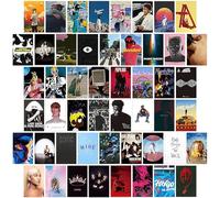 PANYI 50 Pcs Album Cover Aesthetic Pictures Wall Collage Kit4*6IN,Aesthetic Picture Indie Room Deco,Art Posters for Dorm Wall Decor,Double-sided Printing,Posters for Room Aesthetic