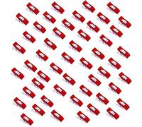 PANYTOW Sewing Clips,Multipurpose Sewing Quilting Clips Plastic Quilting Crafting Clips,Wonder Clips for Dressmaking Crafting (Red)