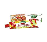 Panzani - Tube Cooked Tomatoes in Small Vegetables Bio 180G - Lot of 4