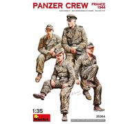 Panzer Crew. France 1944 1:35 Figure Plastic Model Kit MINIART