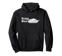 Panzer German Steel German tank weapon soldiers Pullover Hoodie