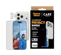 Panzer Glass Care by PanzerGlass 3-in-1 Flagship Privacy Bundle iPhone 17 Pro
