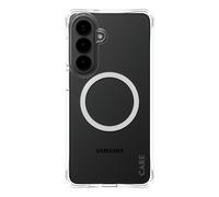 Care by PanzerGlass Samba Case Transparent with White Qi Samsung Galaxy S26+