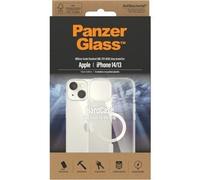 PanzerGlass ® HardCase Transparent w. White MagSafe iPhone 14 | 13