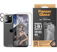PanzerGlass 3-in-1 Pack iPhone 15 Pro Max