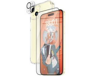 Panzer Glass Powerful 3 in 1 Bundle Set for iPhone 15 Plus 6.7" Clear
