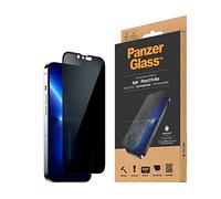 Panzer Glass Screen Protector for iPhone 13 Pro Max Case Friendly, Black, PRO2746, Transdparent