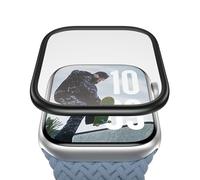 Panzer Glass Screen Protector with Black Metal Frame Apple Watch 2025 42 mm