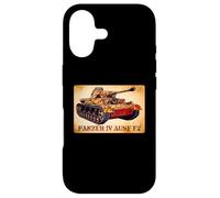 Panzer IV Ausf F2 German WW2 Tank Illustration Case for iPhone 17