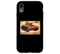 Panzer IV Ausf F2 German WW2 Tank Illustration Case for iPhone XR