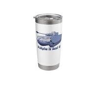 Panzer IV Ausf H German WW2 Tank Illustration Stainless Steel Insulated Tumbler