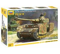 Panzer IV Ausf.H Tank 1:72 Plastic Model Kit ZVEZDA