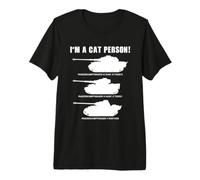 Panzer VI King Tiger I'm a cat Person Premium T-Shirt