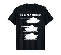 Panzer VI King Tiger I'm a cat Person T-Shirt