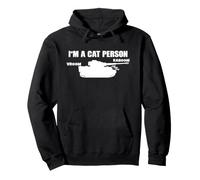 Panzer VI Tiger Funny Tank Cat Person Pullover Hoodie