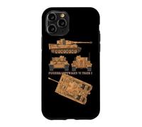 Panzer VI Tiger I WW2 German Army Tank Charts Case for iPhone 11 Pro