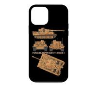 Panzer VI Tiger I WW2 German Army Tank Charts Case for iPhone 12 mini