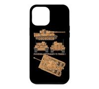 Panzer VI Tiger I WW2 German Army Tank Charts Case for iPhone 12 Pro Max