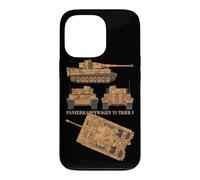 Panzer VI Tiger I WW2 German Army Tank Charts Case for iPhone 13 Pro