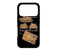Panzer VI Tiger I WW2 German Army Tank Charts Case for iPhone 17 Pro