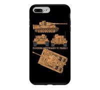 Panzer VI Tiger I WW2 German Army Tank Charts Case for iPhone 7 Plus/8 Plus