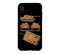 Panzer VI Tiger I WW2 German Army Tank Charts Case for iPhone XS Max
