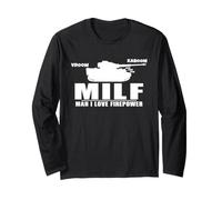 Panzer VI Tiger Man I Love Firepower Long Sleeve T-Shirt
