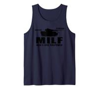 Panzer VI Tiger Man I Love Firepower Tank Top