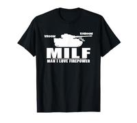 Panzer VI Tiger Man I Love Firepower Value Graphic T-Shirt